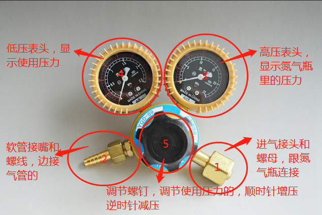 氮气表怎么用 氮气表怎么用